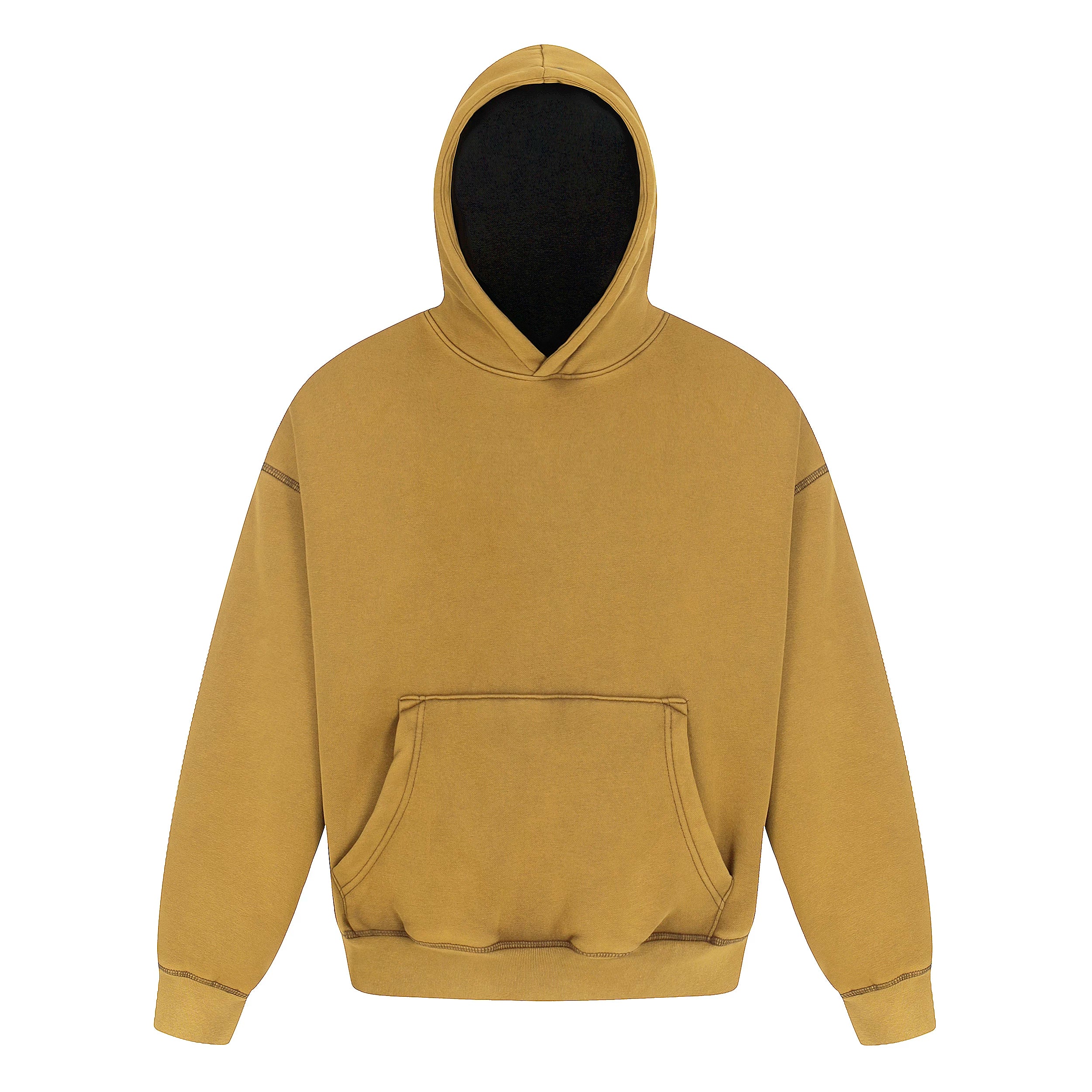 MMBBT Washed Old Fleece Heavy Hooded Sweater