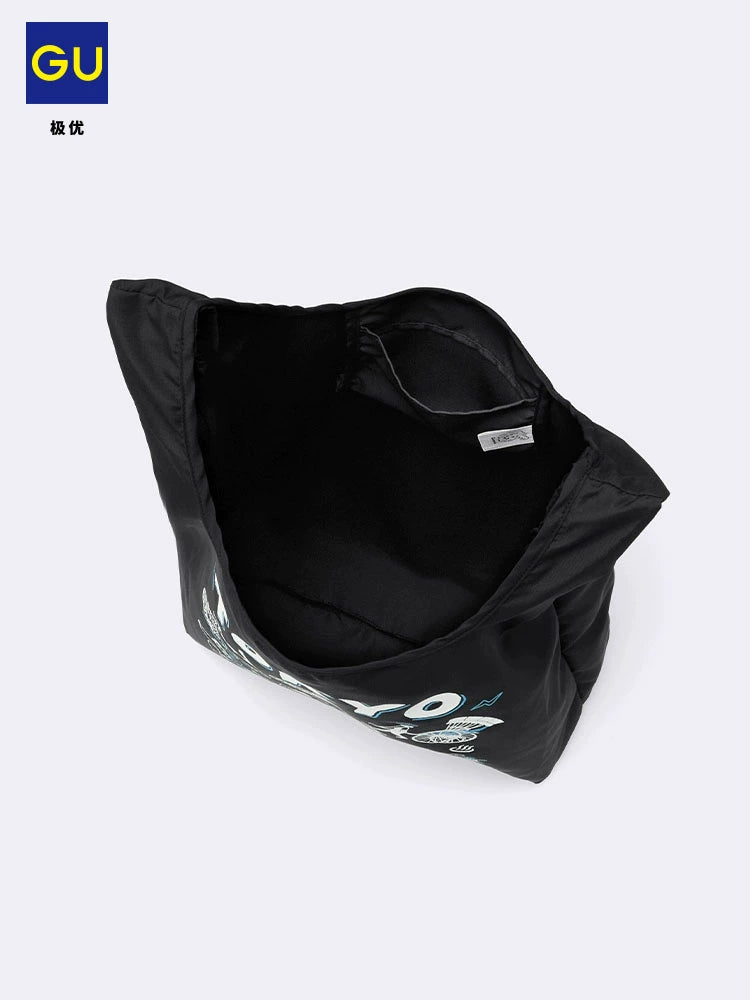 GU Light and Portable Printed Tote Bag