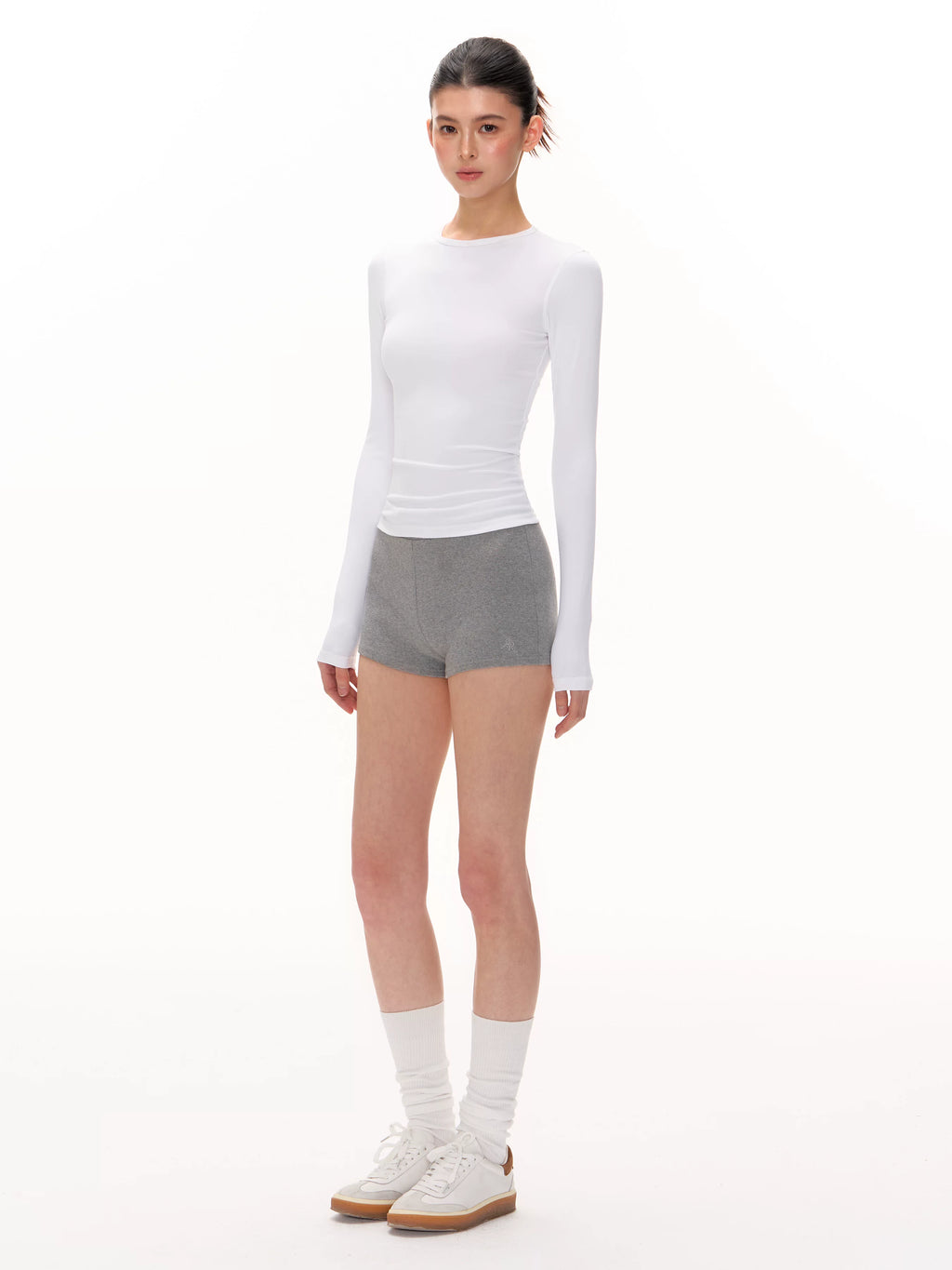 Ariseism Vintage Slim Simple Long Sleeves