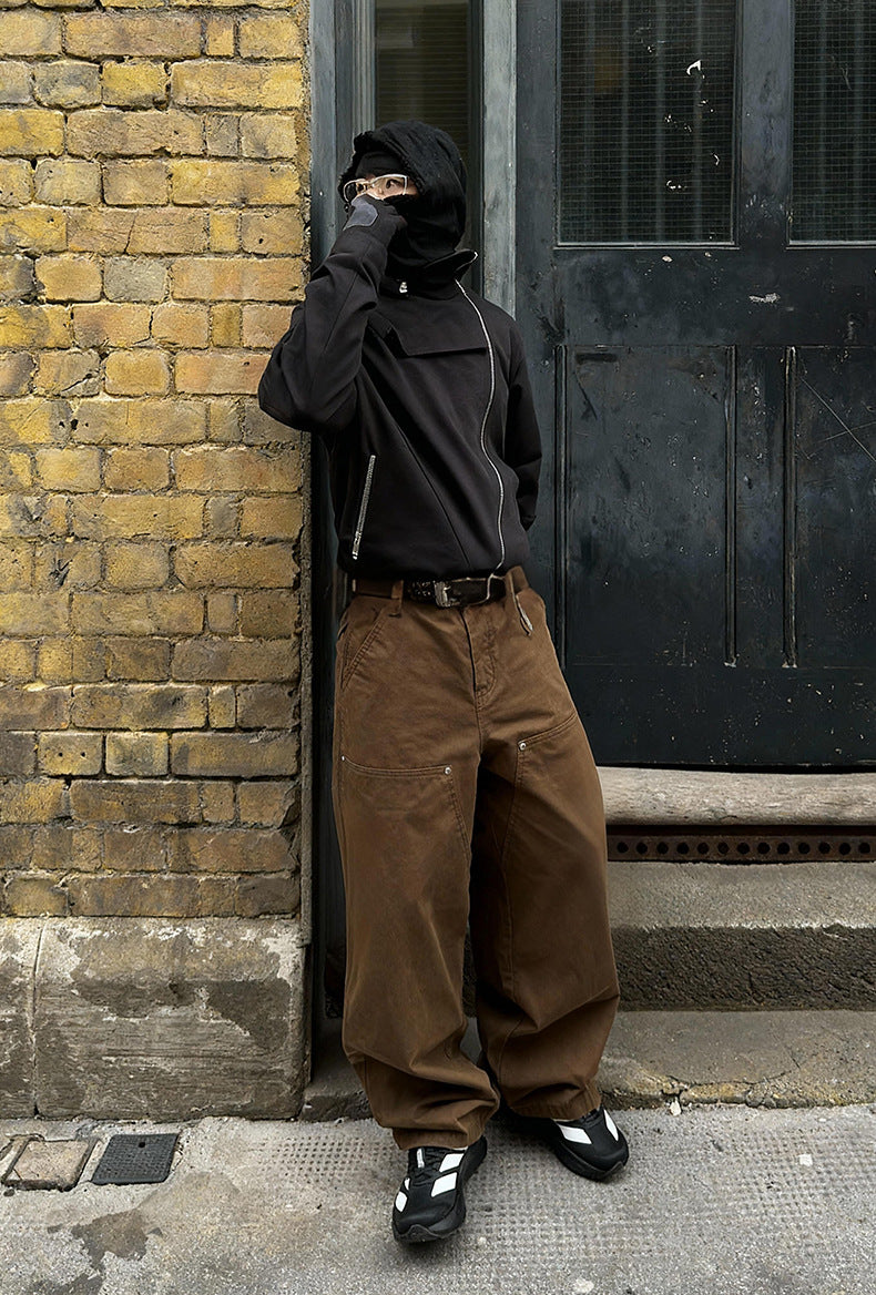 Inflation Retro Stud Washed Slacks