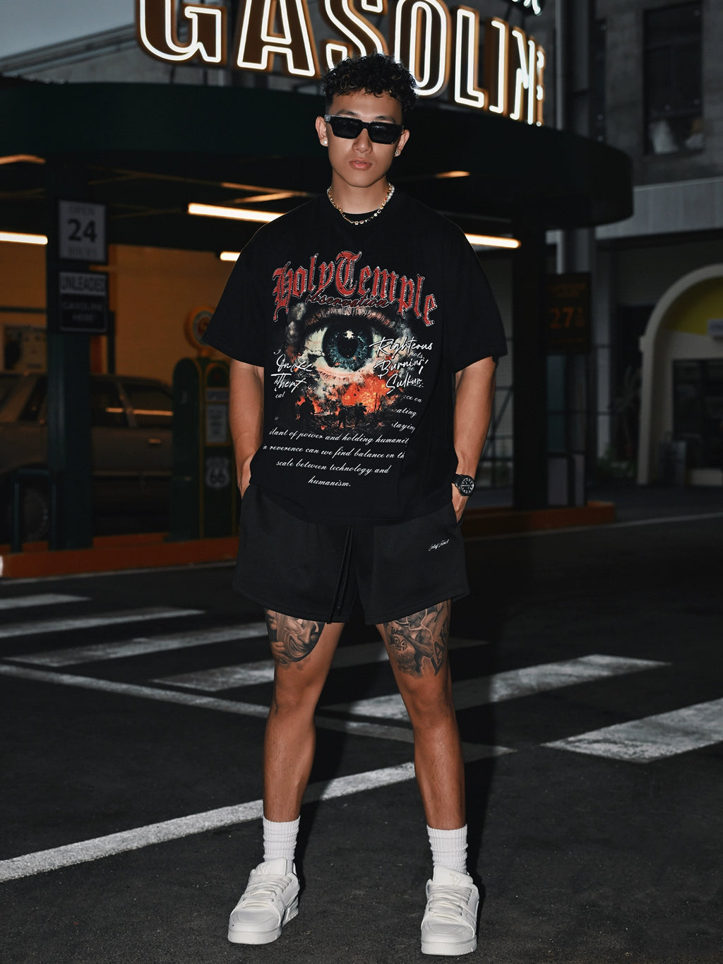 OOTC Retro Street Sports Casual Tee