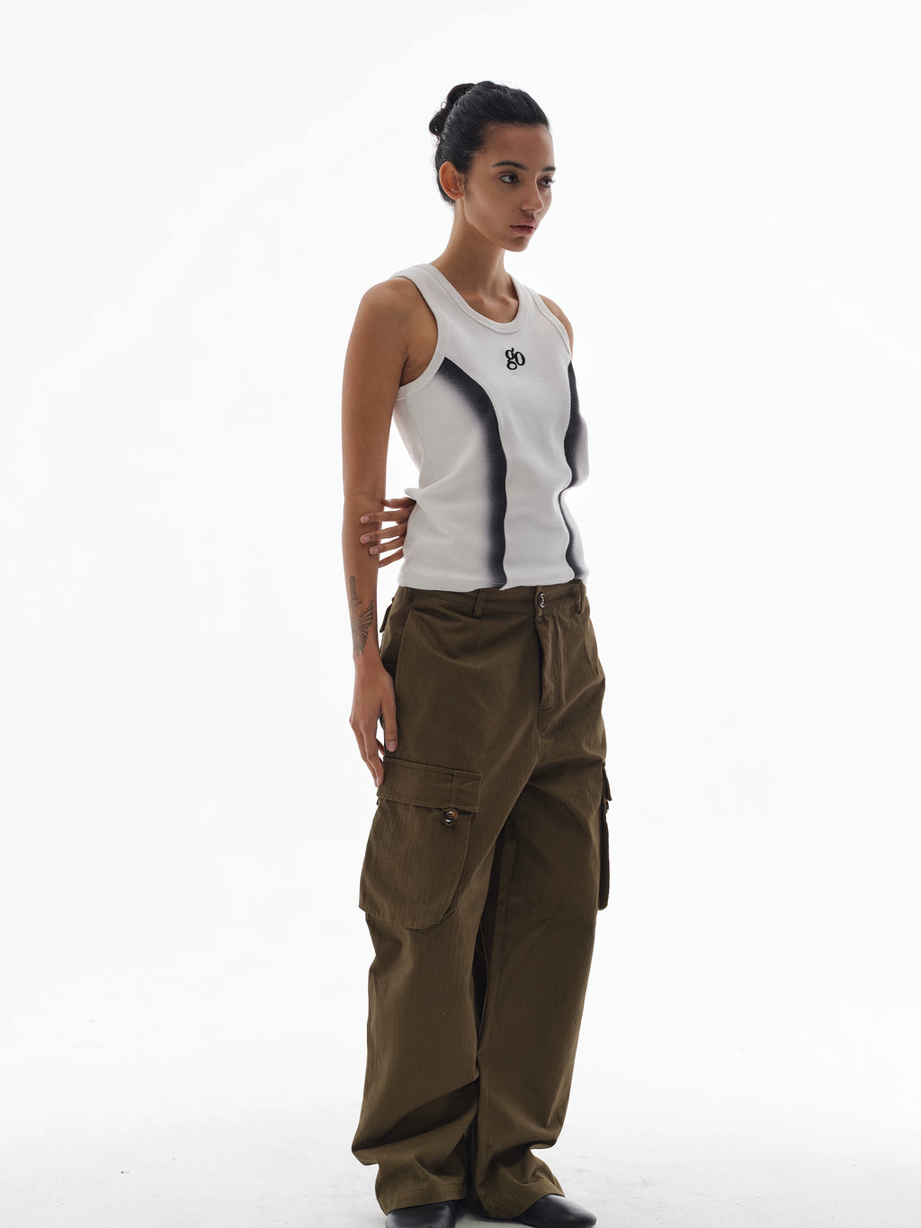 WebSurfGroup Gradient Thread Stretch Vest