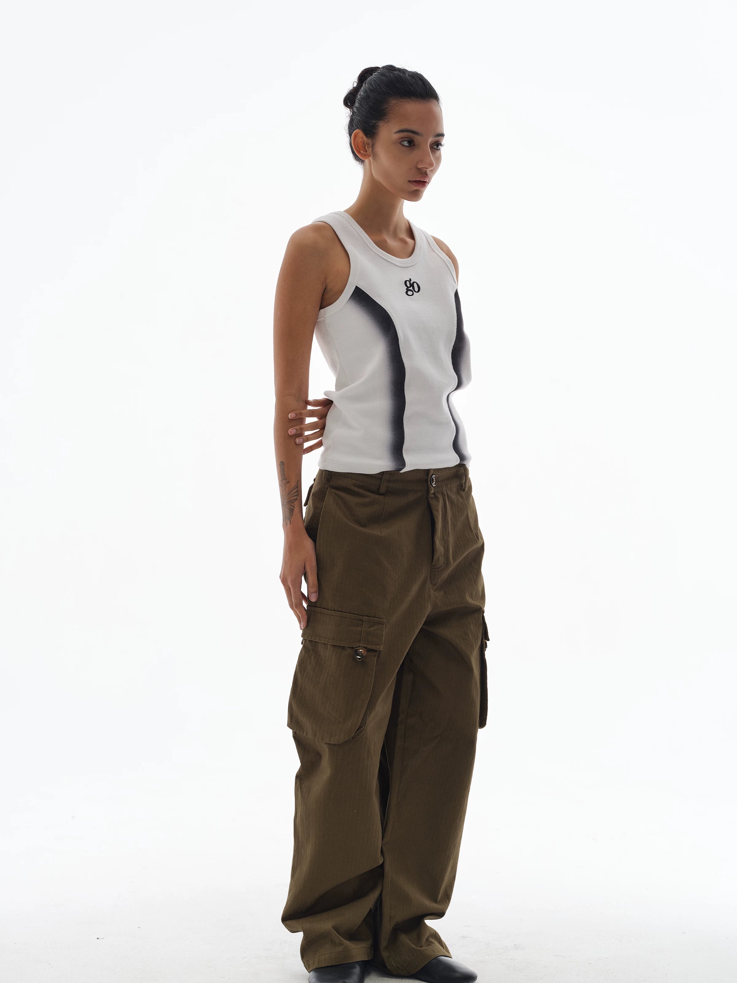 WebSurfGroup Gradient Thread Stretch Vest