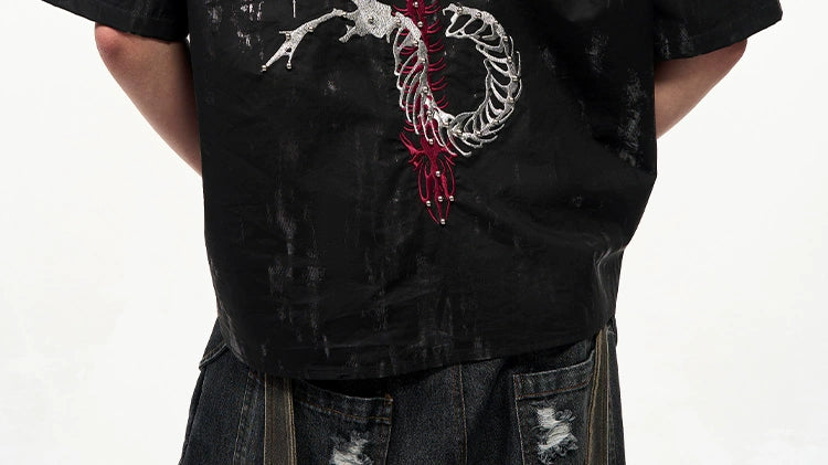 SEE Spine Serpentine Shoulder Shirt