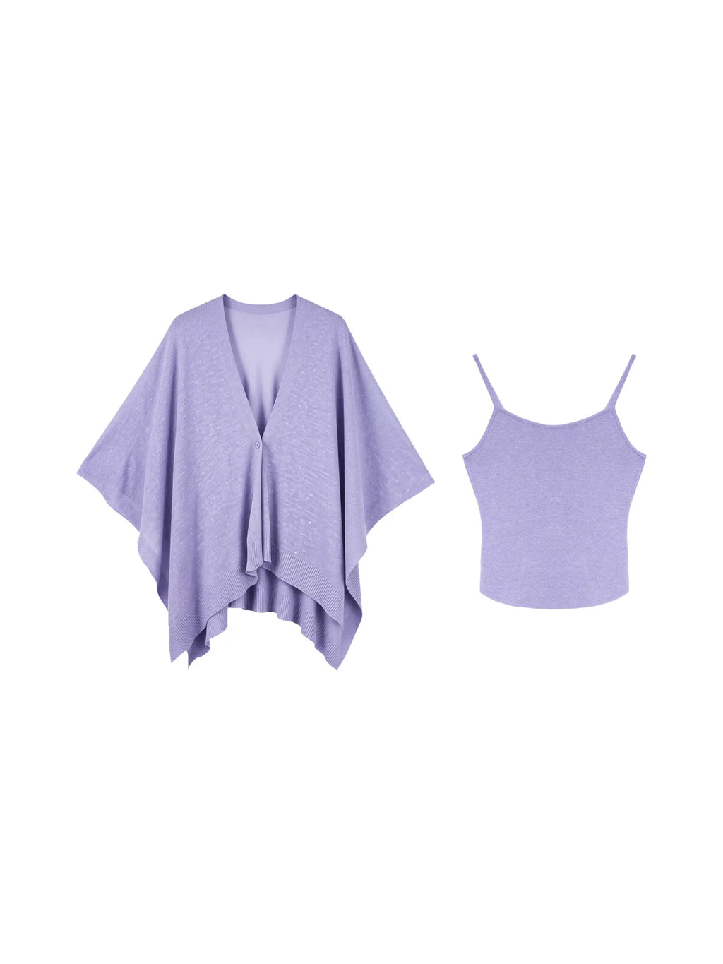 KELIFAN Vintage Suspender Blouse Set