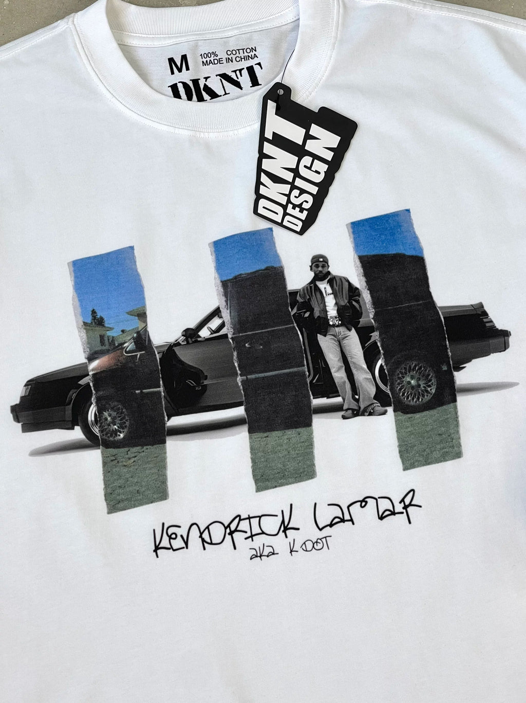 DKNT Graffiti Loose Casual Tee