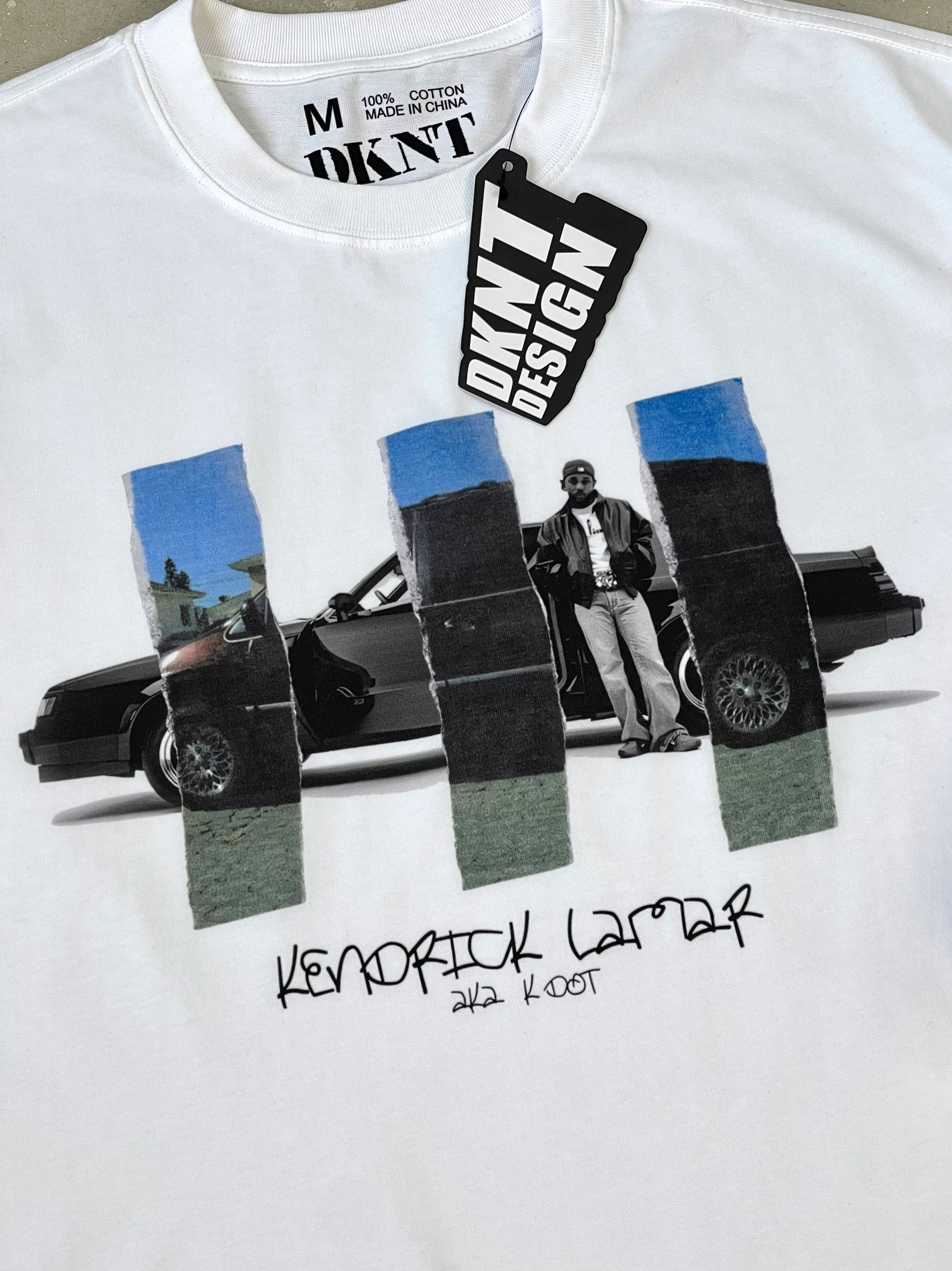 DKNT Graffiti Loose Casual Tee