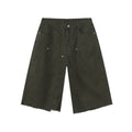 MTLCLOTHES Tooling Logging Rough Edge Simple Seven-point Jeans