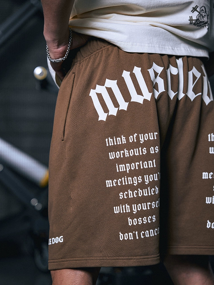 Muscle Dog Loose Casual Sports Shorts