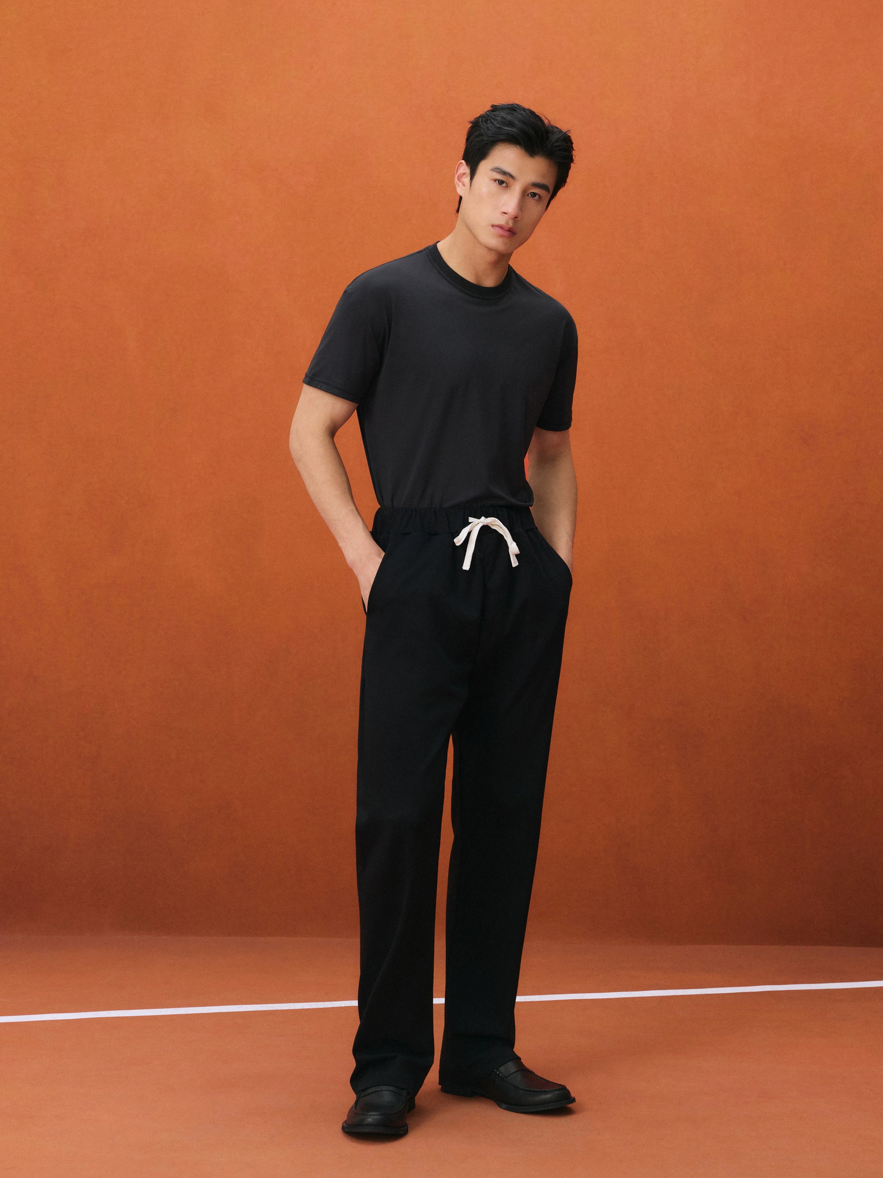NO LOGO Cool Breathable Light Straight Casual Sweatpants