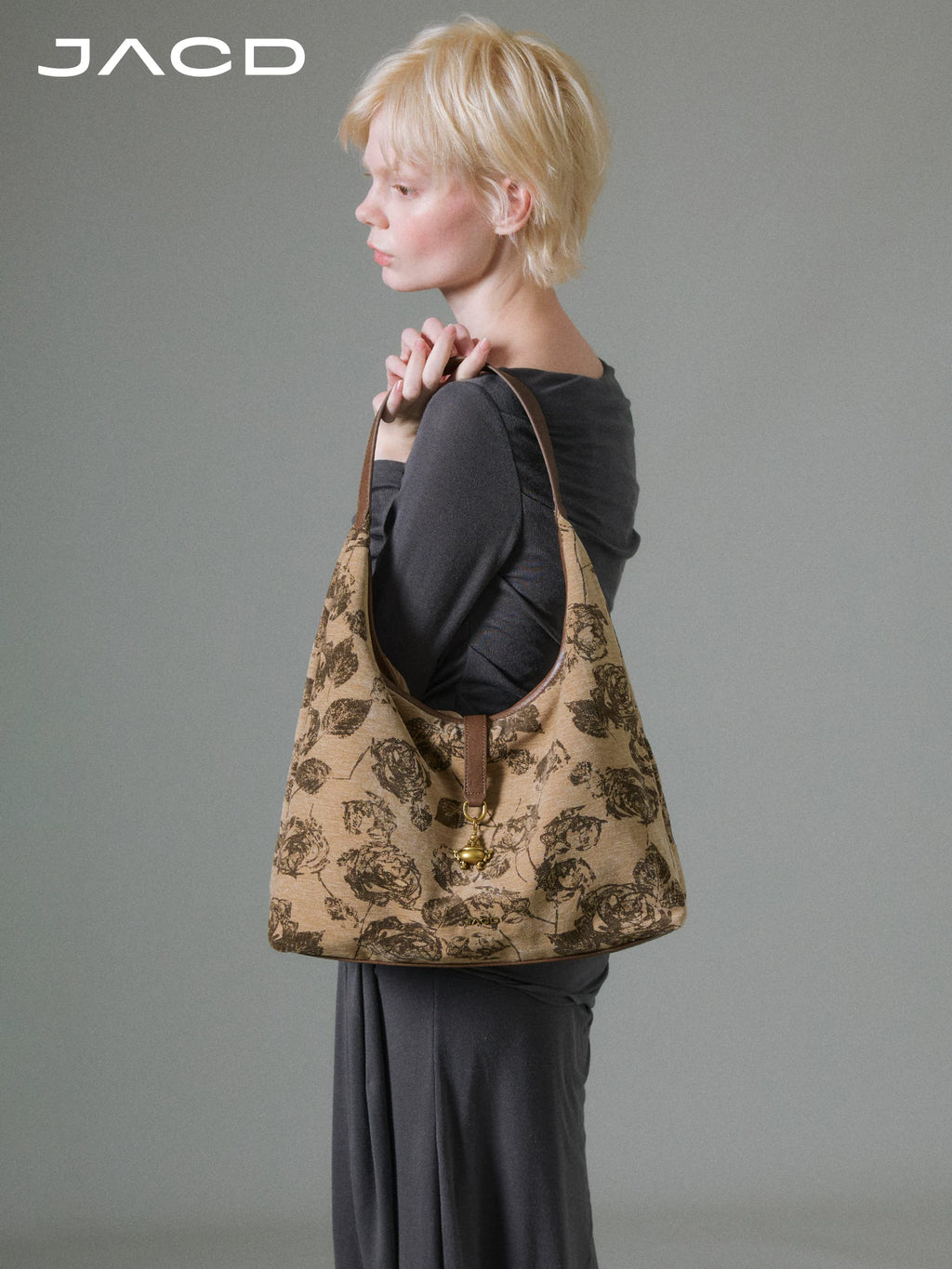 JACD Retro New Chinese-style Large-capacity Commuter Tote Bag