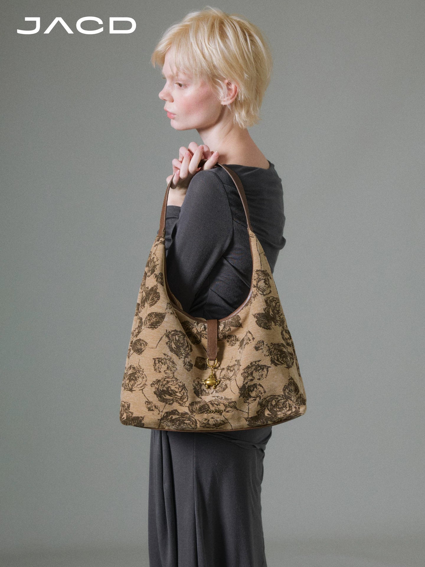 JACD Retro New Chinese-style Large-capacity Commuter Tote Bag