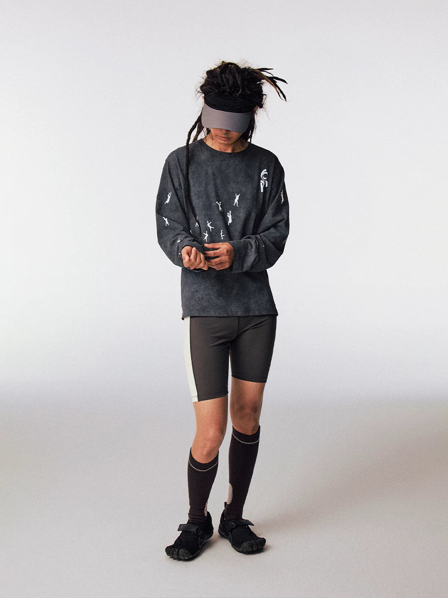 CONP Retro Smudge Casual Long Sleeve