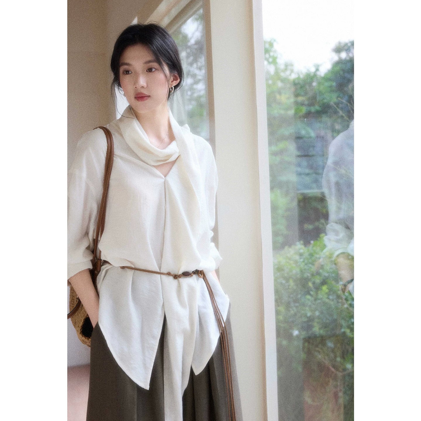 TYANG Streamer Loose Shirt