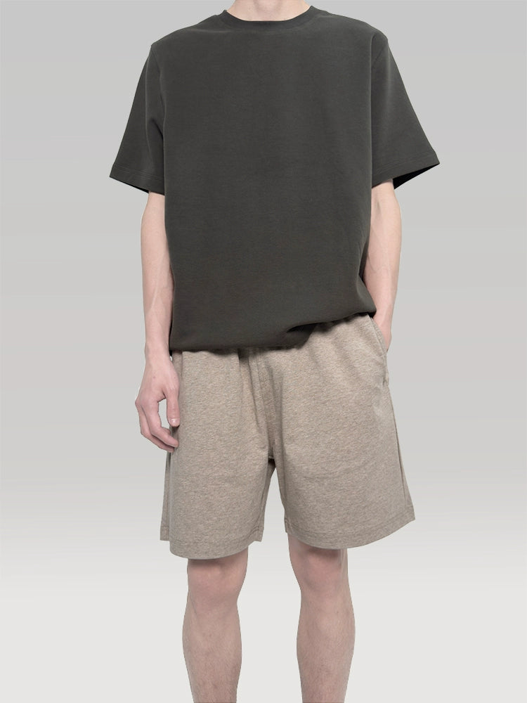 PLUS NO LOGO Thin Elastic and Breathable A-word Sports Shorts