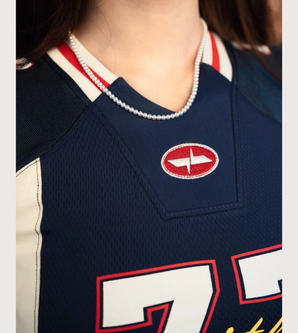 WildX Retro Sports Slim Jersey Tee
