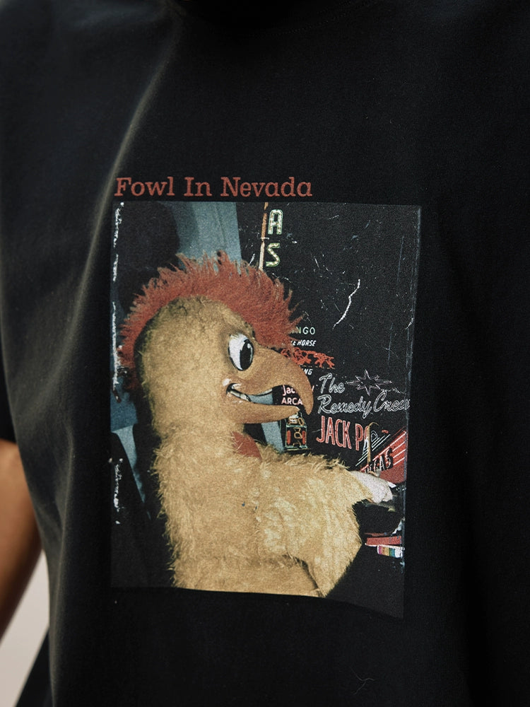 Remedy Chick Loose Crew Neck Tee