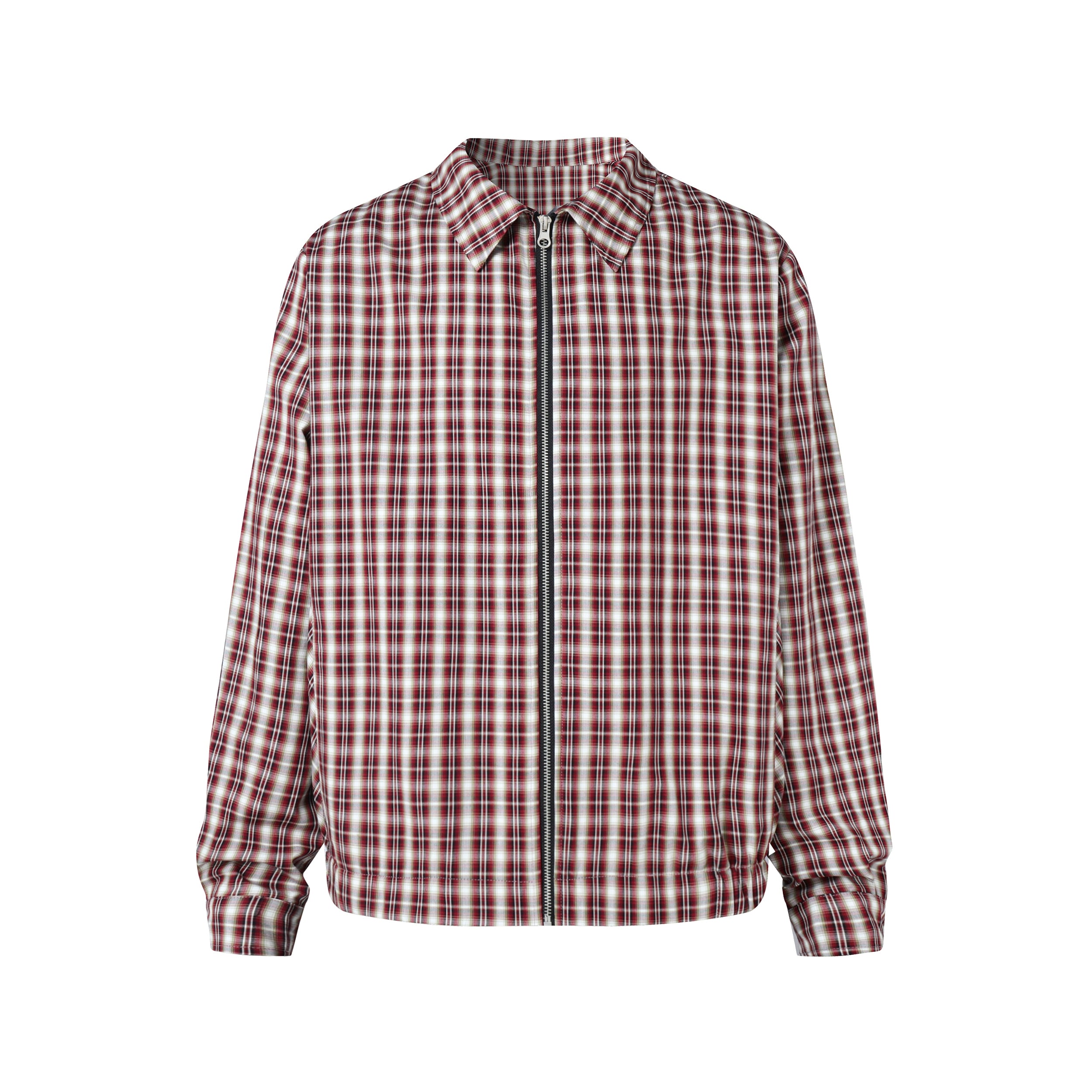 DIMC Casual Textured Plaid Jacket