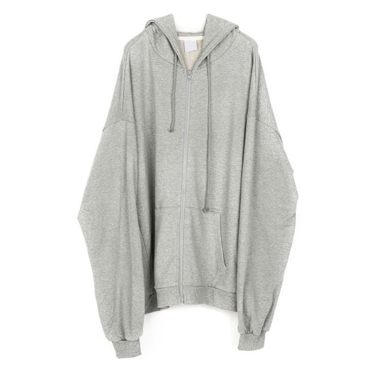 RHOMEHOUSE Loose and Versatile Sports Zip Jacket
