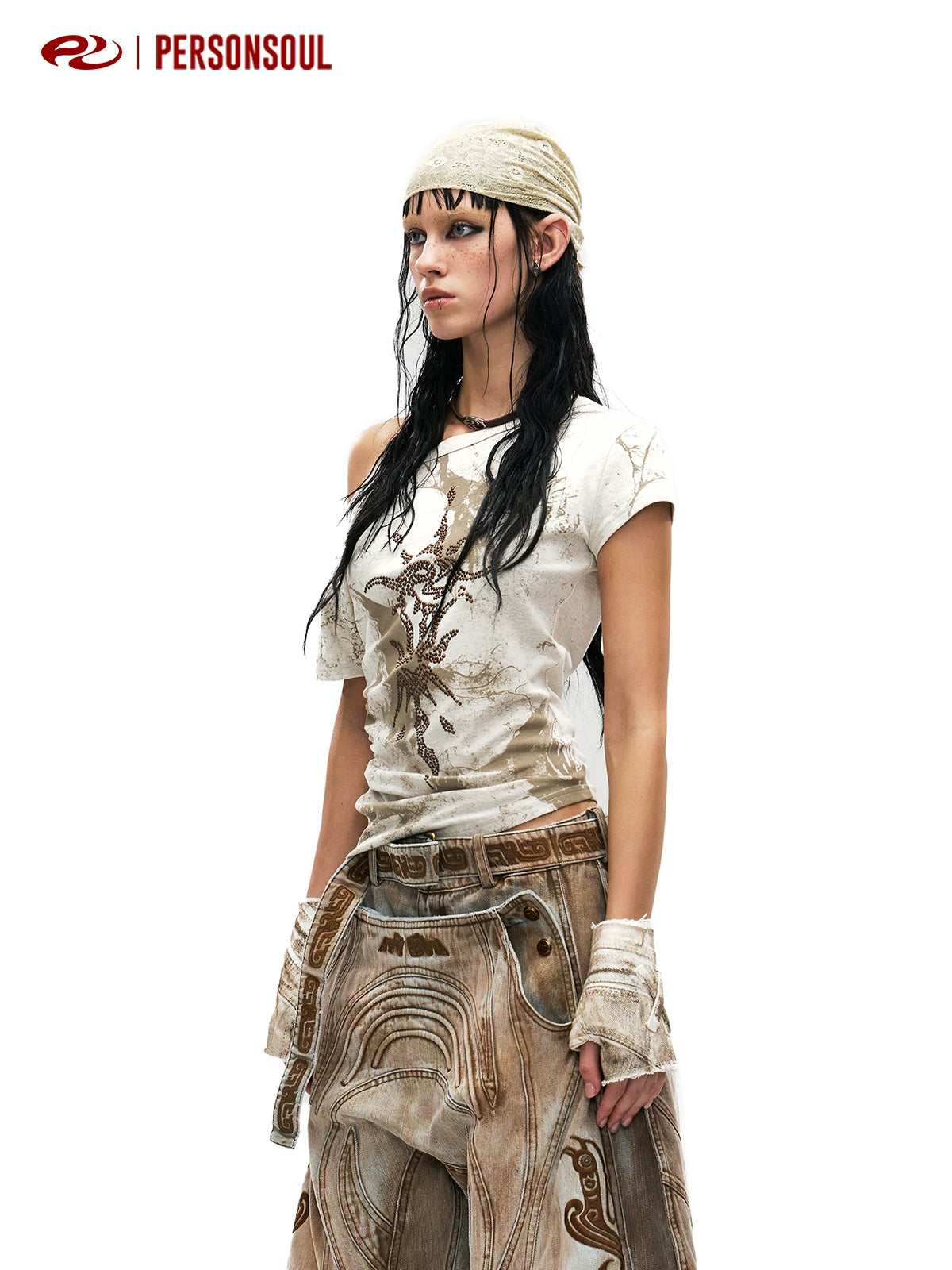 PERSONSOUL Hot Diamond Totem Slim tee