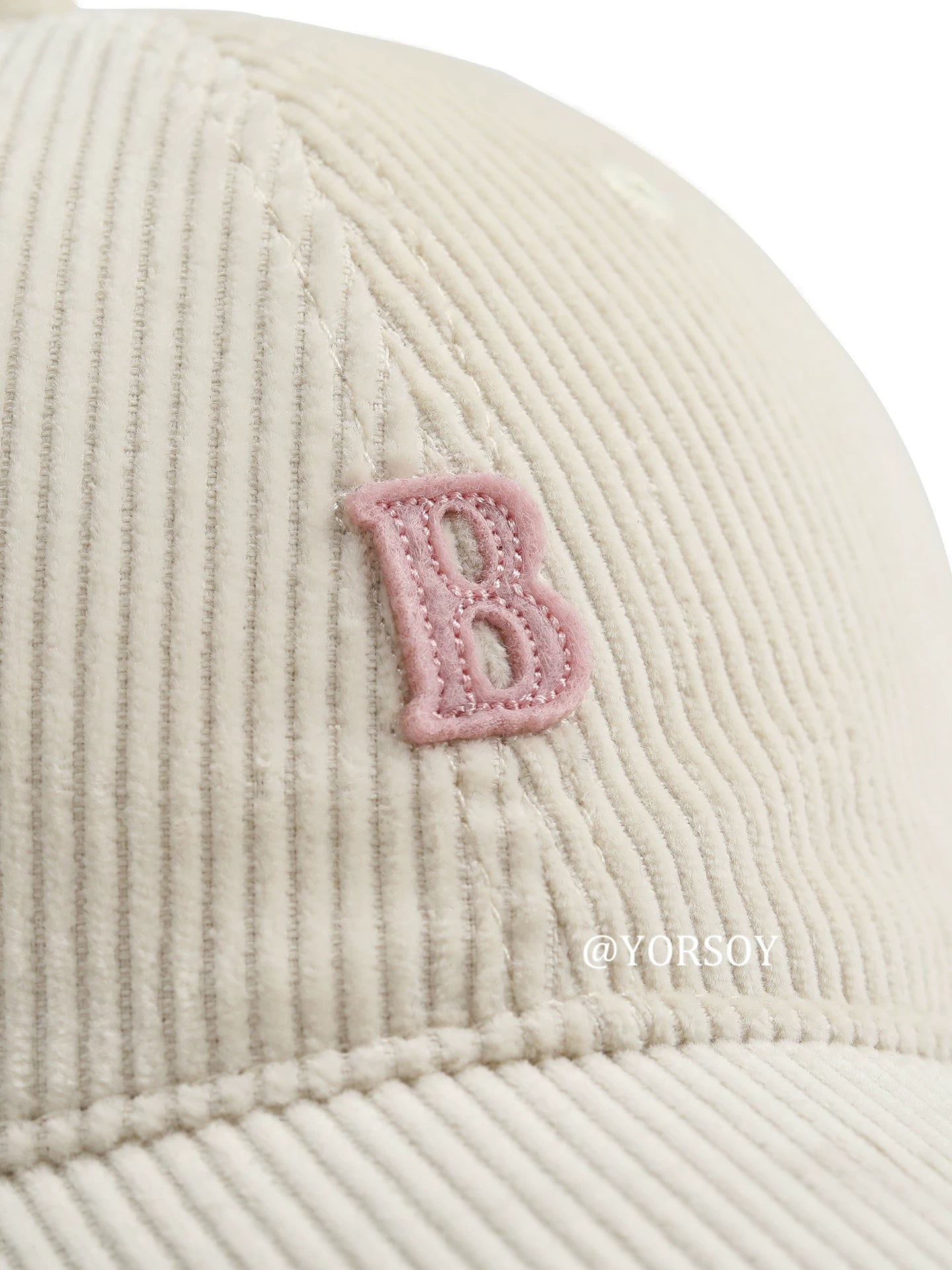 YORSOY Vintage Versatile Corduroy Cap