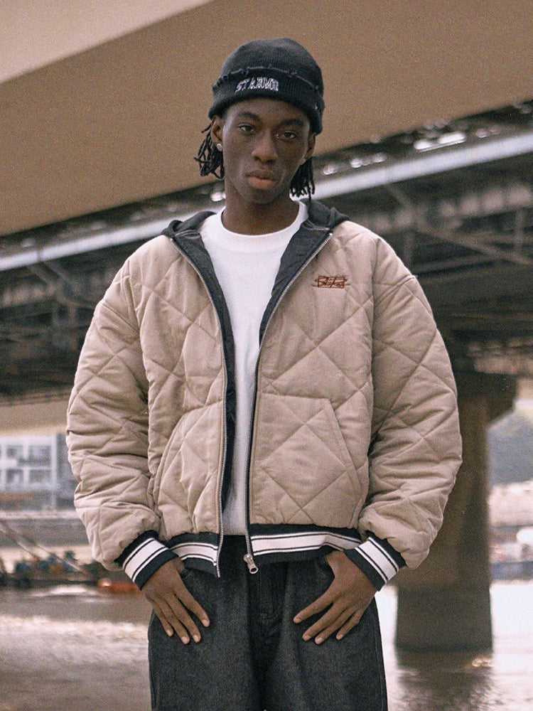 STA X RMD SR Hooded Padded Baseball Jacket