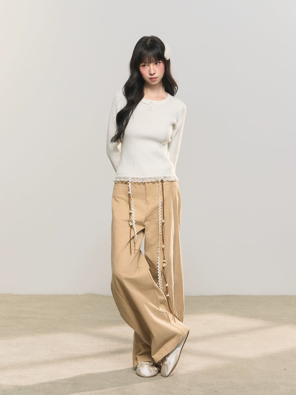 Umoumo Simple Versatile Twisted Knitted Cape