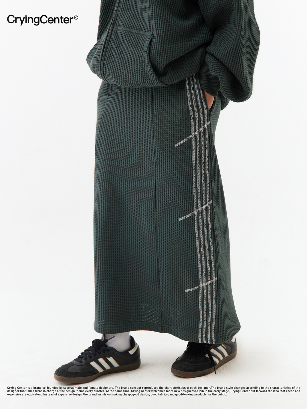 CryingCenter Waffle Easy Skirt