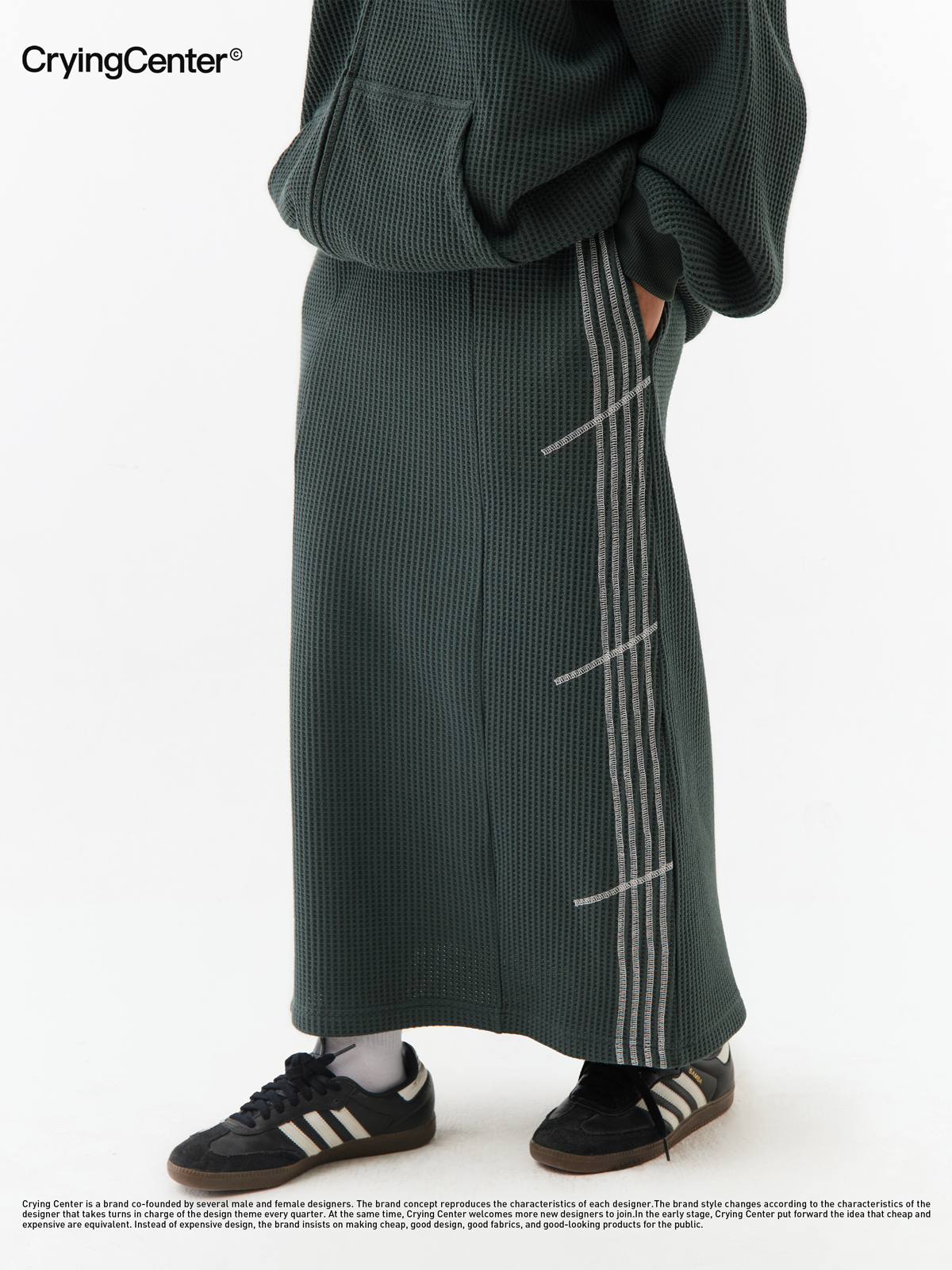 CryingCenter Waffle Easy Skirt