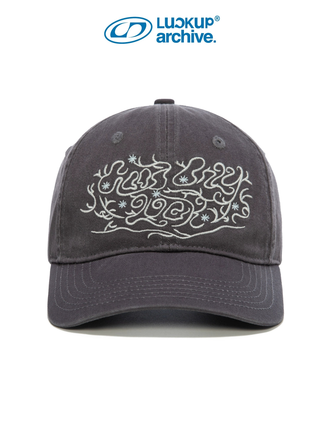 LUCKUP Floral Embroidered Baseball Cap