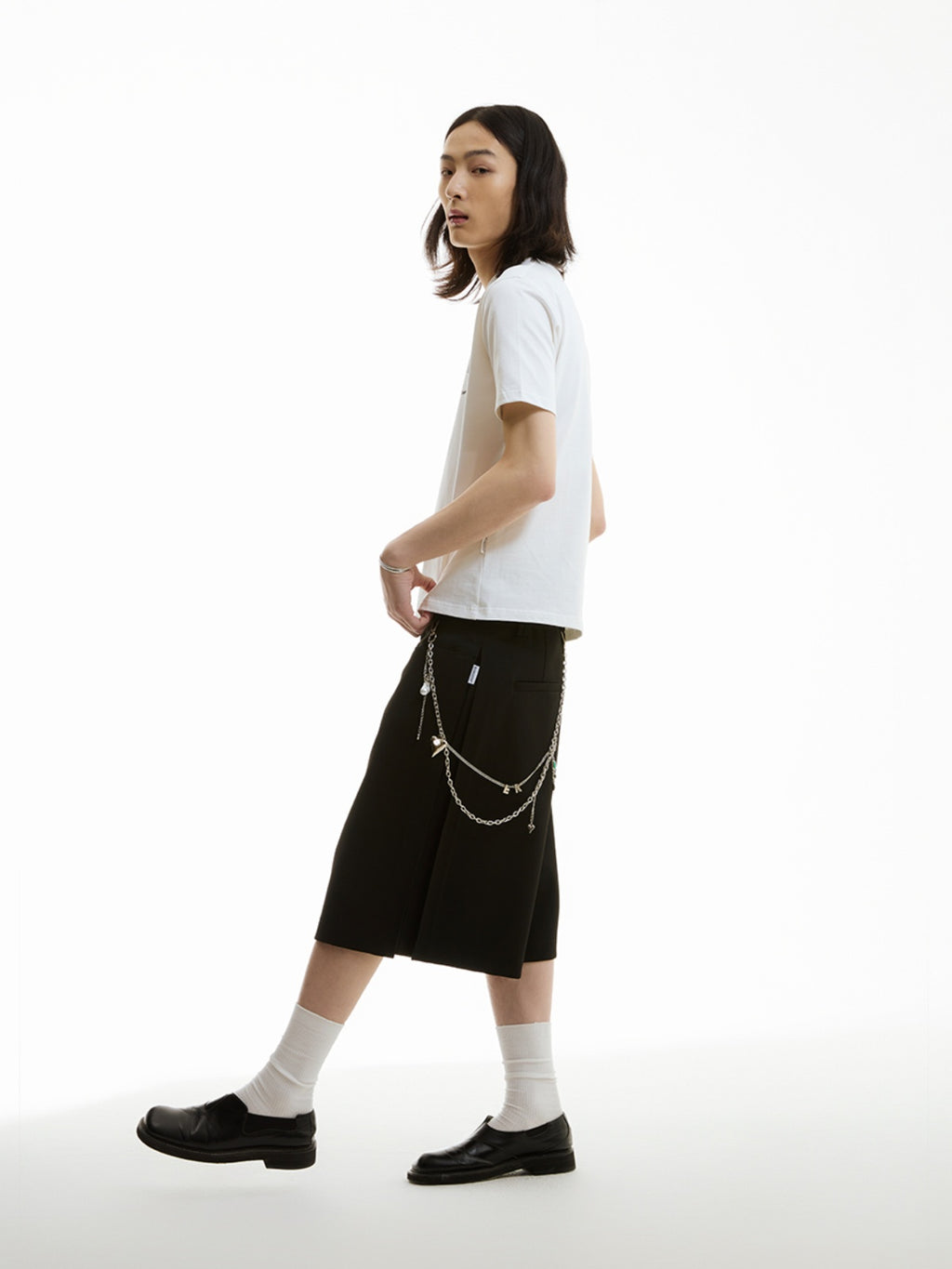 FUNKYFUN Handmade Pendant Double Trouser Chain