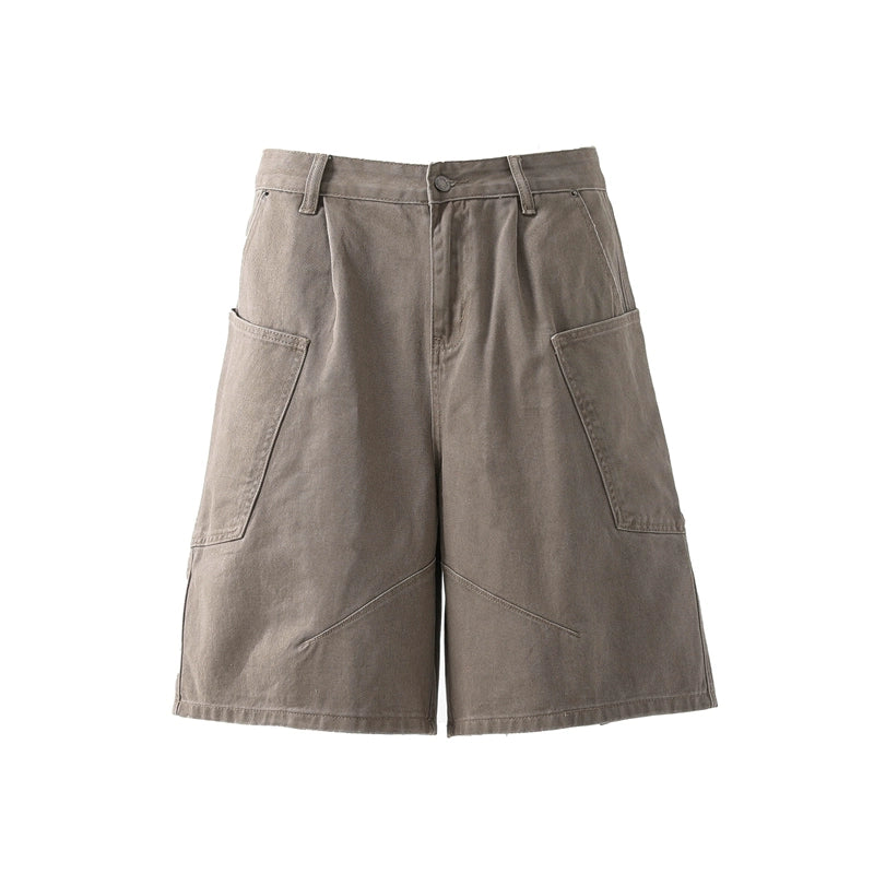 (Clearance) BTSG Vintage Cleanfit Multi-Pocket Logging Tooling Shorts