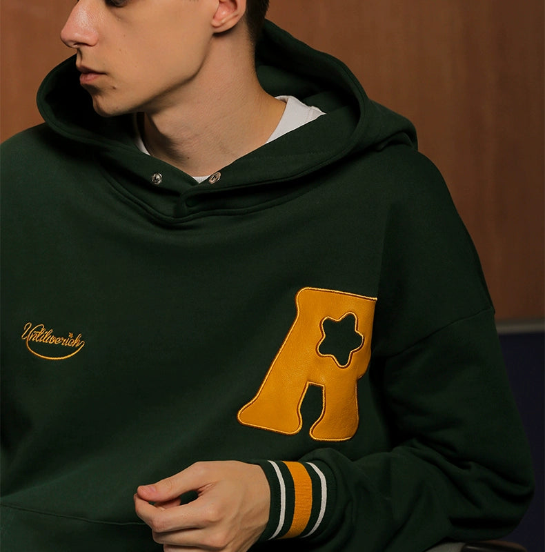 UNTILWERICH Vintage Versatile Hooded Sweater