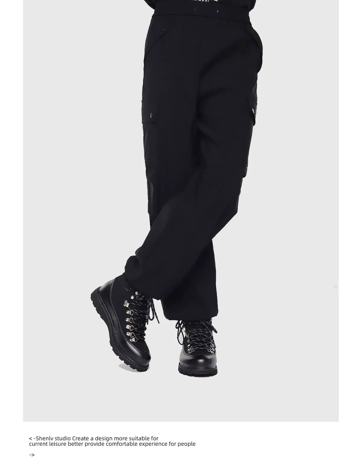 SHENLV STUDIO Mountain Series High-top Mountaineering Boots Shoes