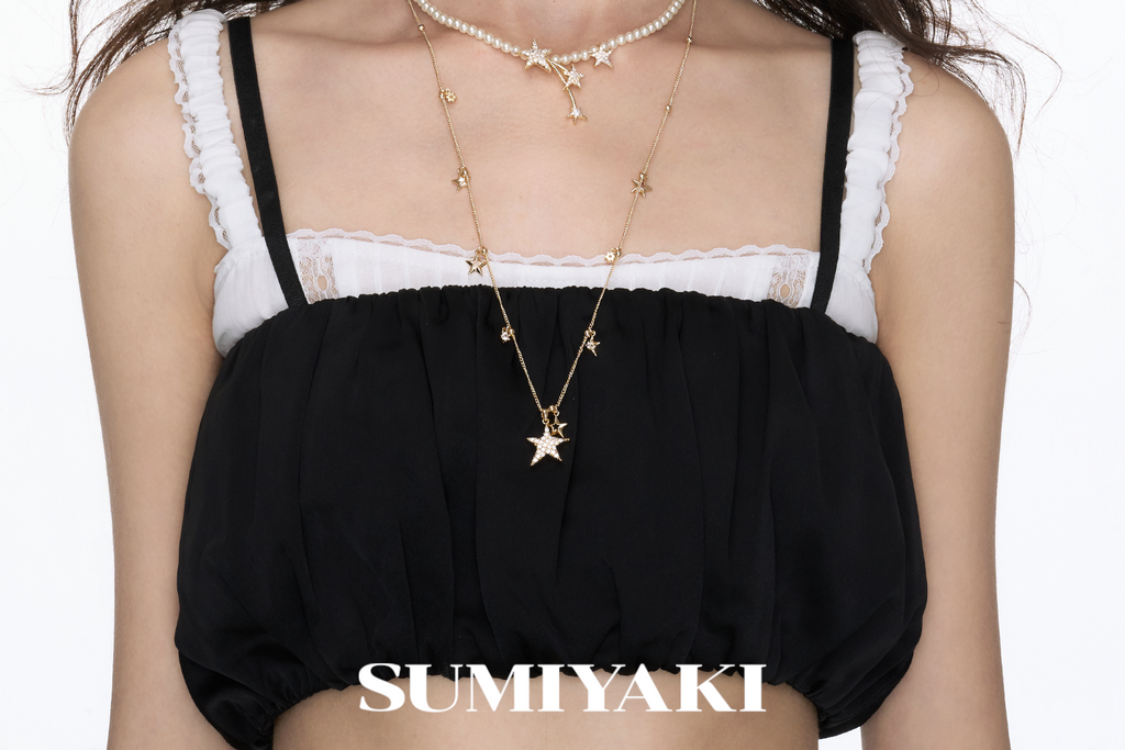 SUMIYAKI Exquisite Light Luxury Pearl Necklace