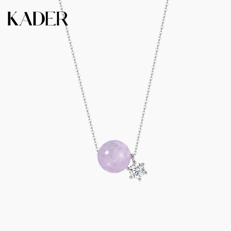KADER Crystal Light Luxury Collarbone Chain