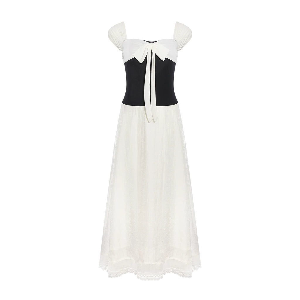 One Wildberry Retro Fake Two Waist Dress