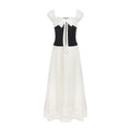 One Wildberry Retro Fake Two Waist Dress