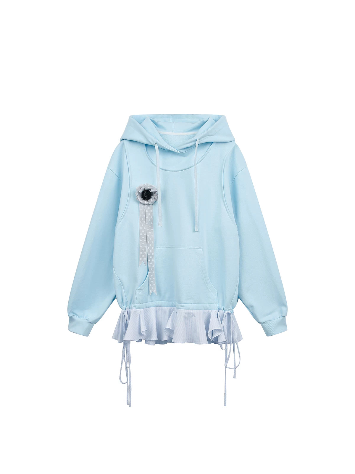 Jikooheavy Weight Oversize Lacepolka Dotsweatshirt