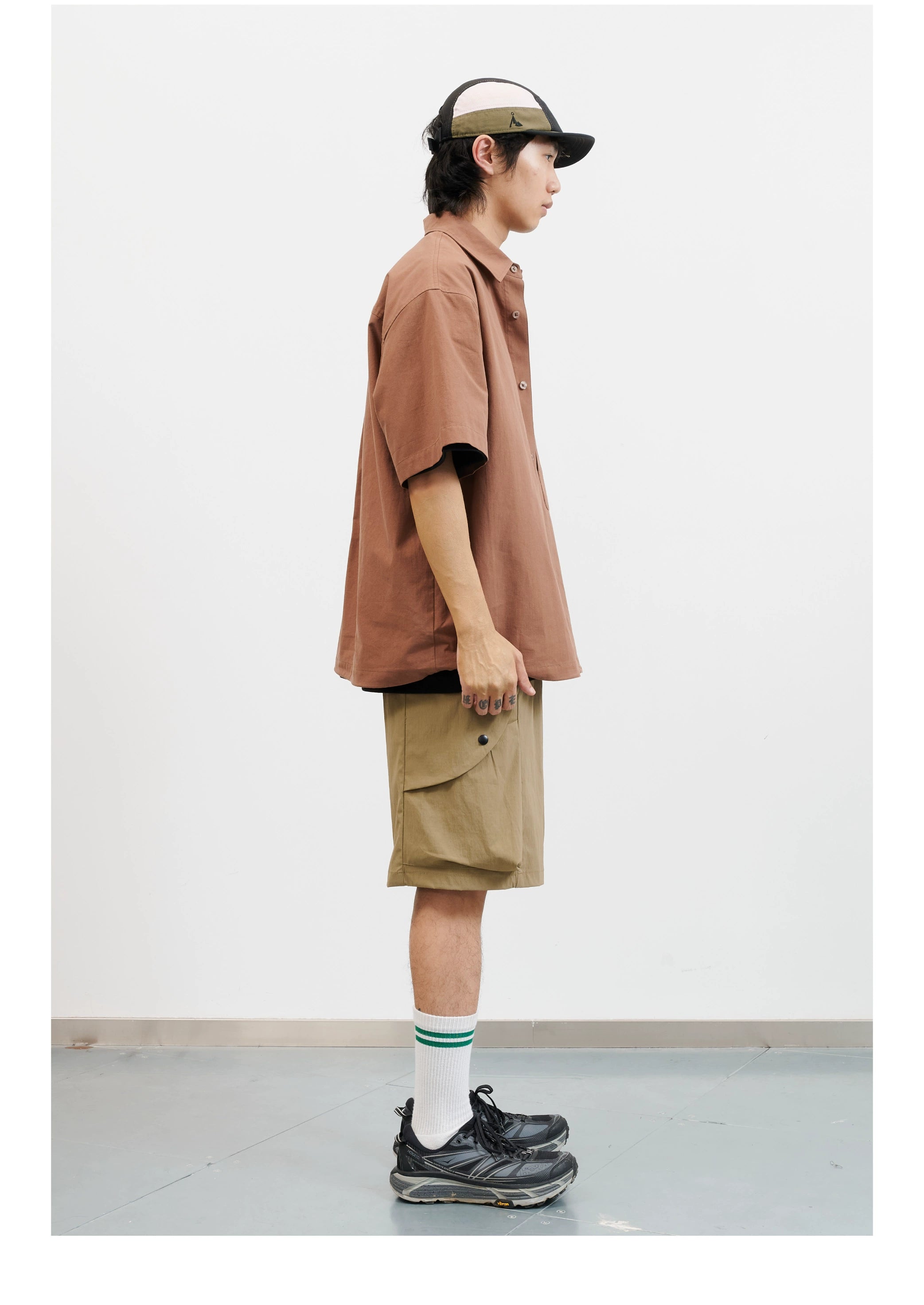 NUMBERSALT Japanese Loose Casual Shirt