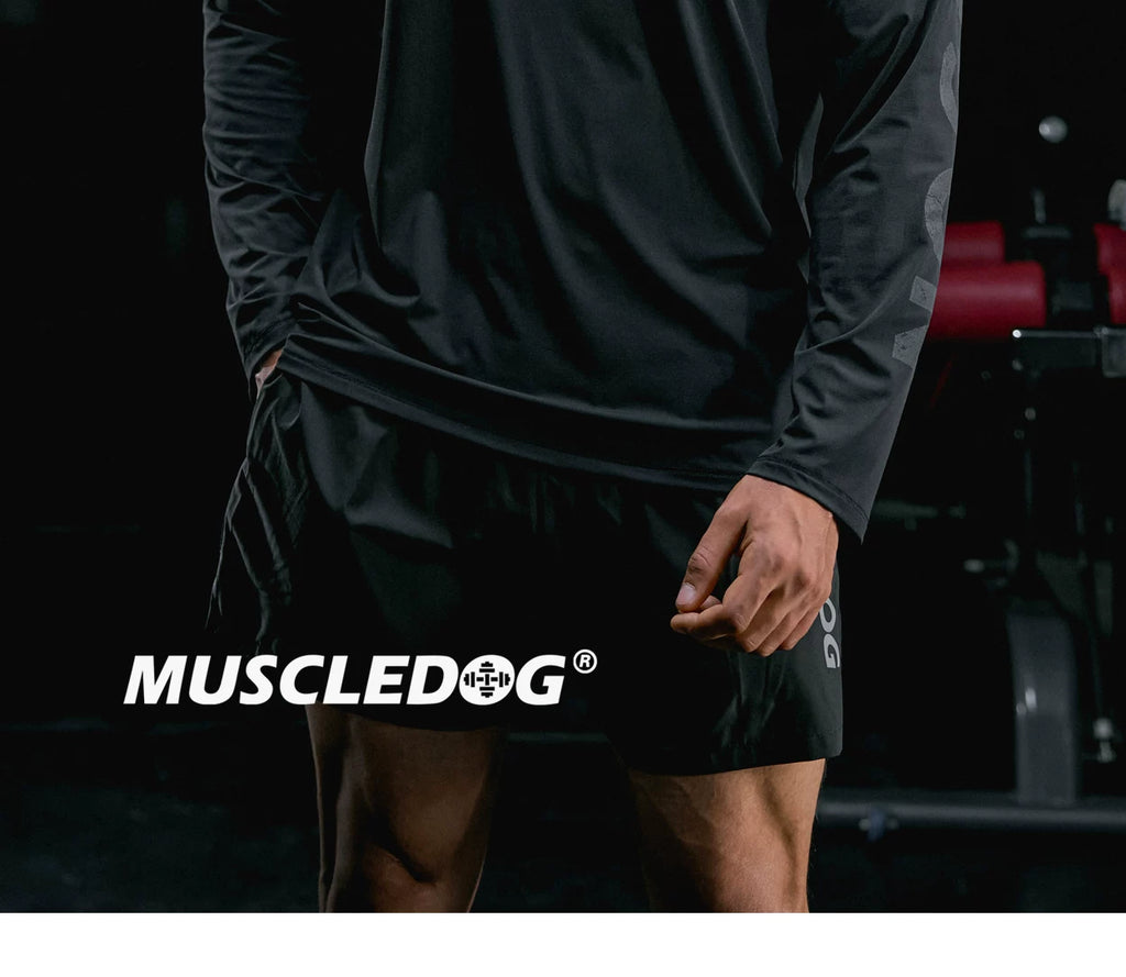 MuscleDog Sports Leisure Long Sleeve