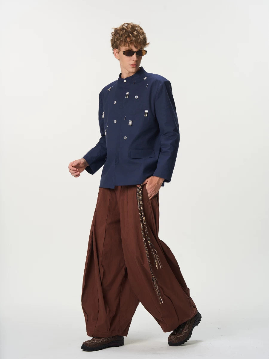 CNEW Hand-sewn Miao Silver Jewelry Silver Buckle Suit