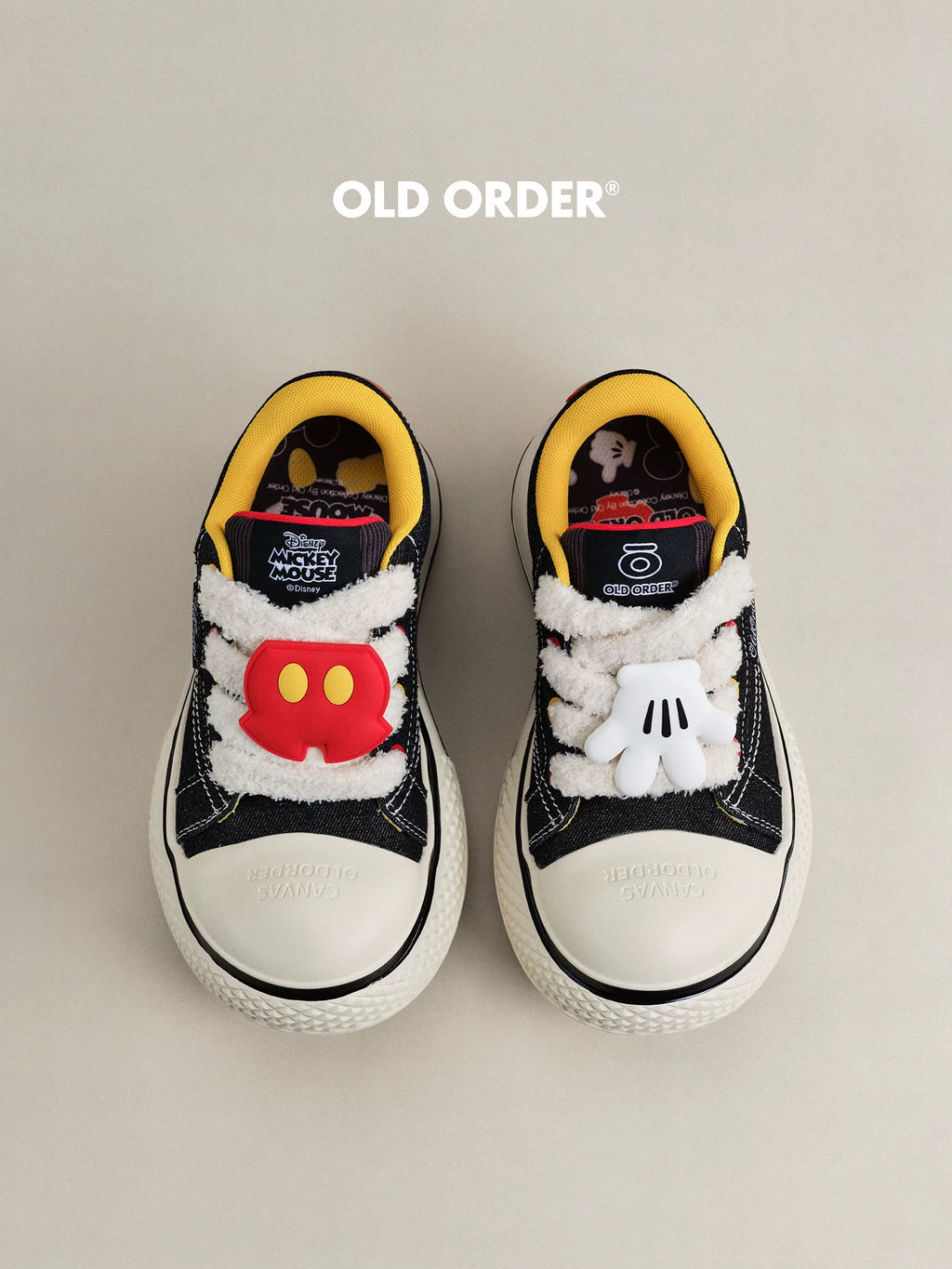 OLDORDER Retro Versatile Big Head Casual Espadrilles