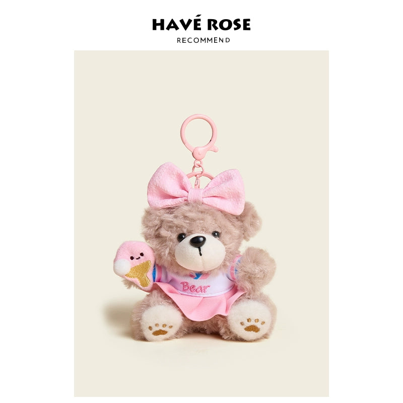HAVEROSE Baked Bear Bag Pendant