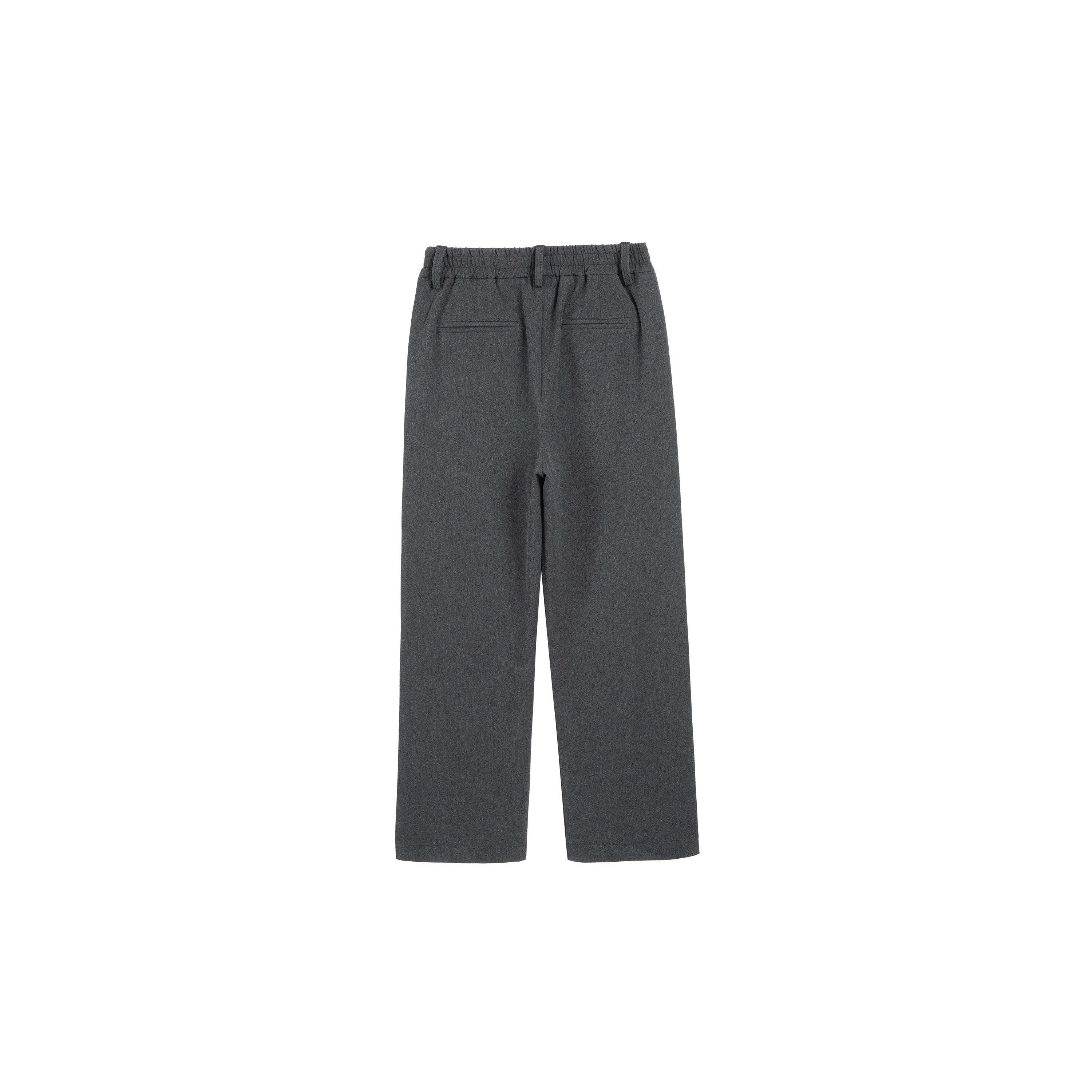 PLUS NO LOGO Straight Drop Anti-wrinkle Trousers