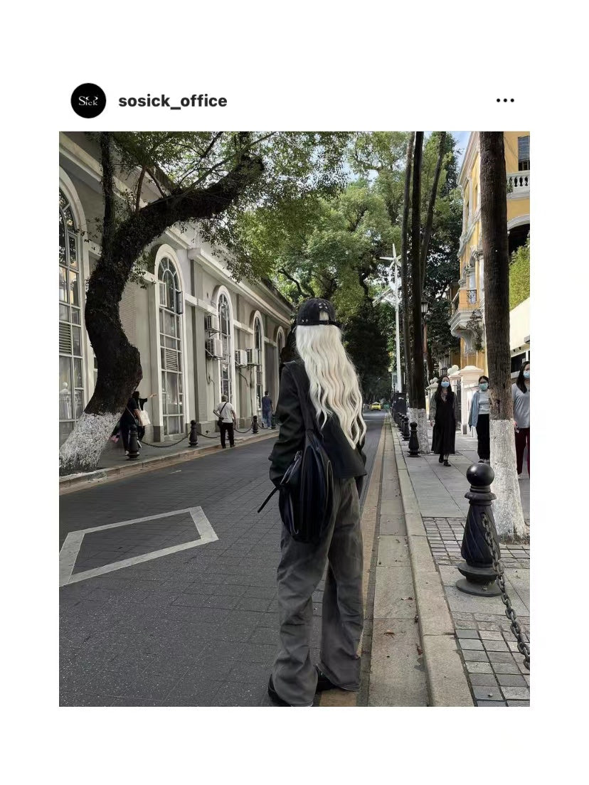 So Sick original  large capacity shoulder messenger commuter handbag