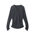 Nariele V-neck Waist Slim Slim Long Sleeves