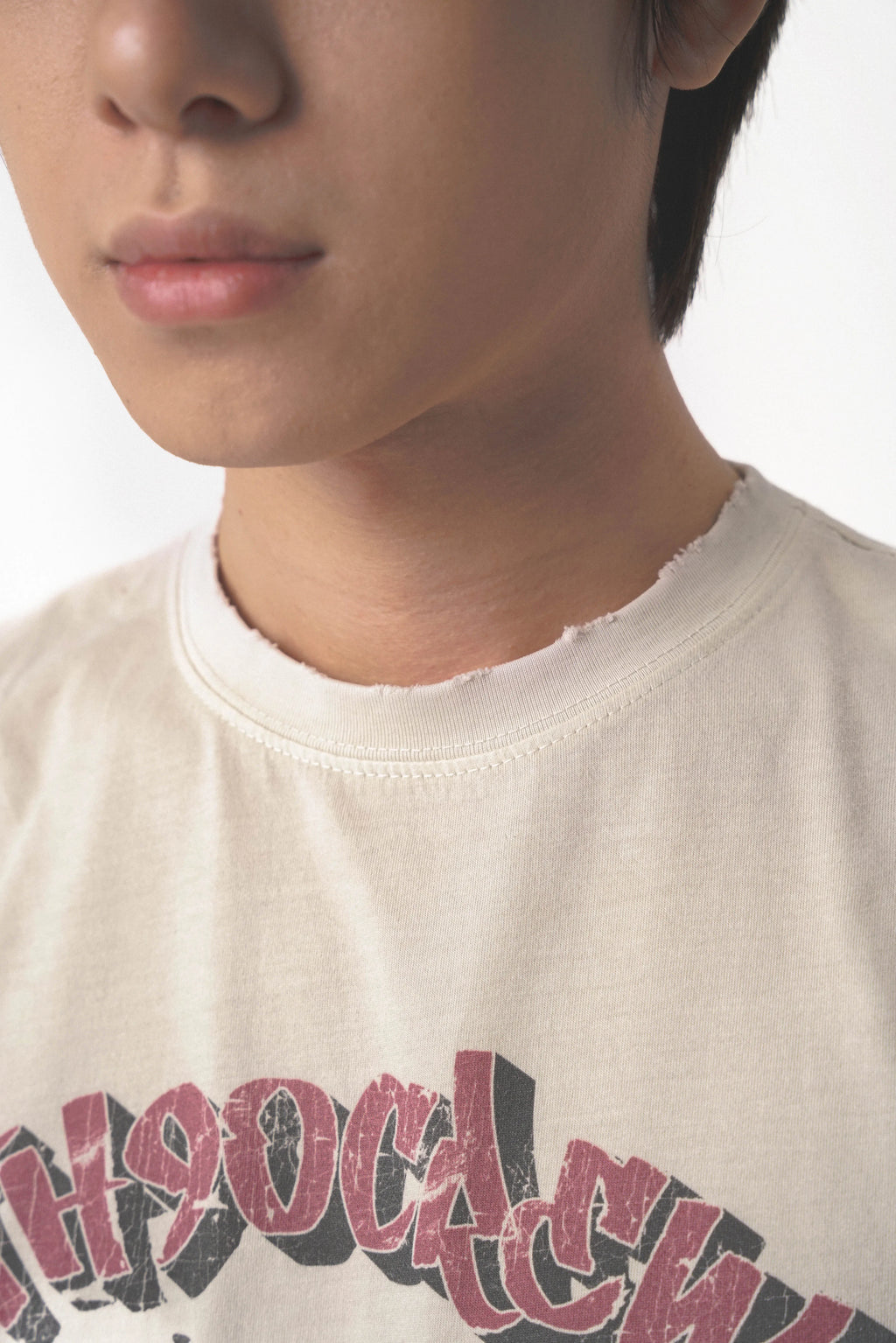 TH90 Cat Print Casual Tee