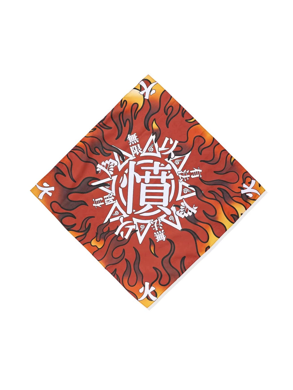 GameOne 23ss "Limited Fire" American Street Hip Hop Square Towel