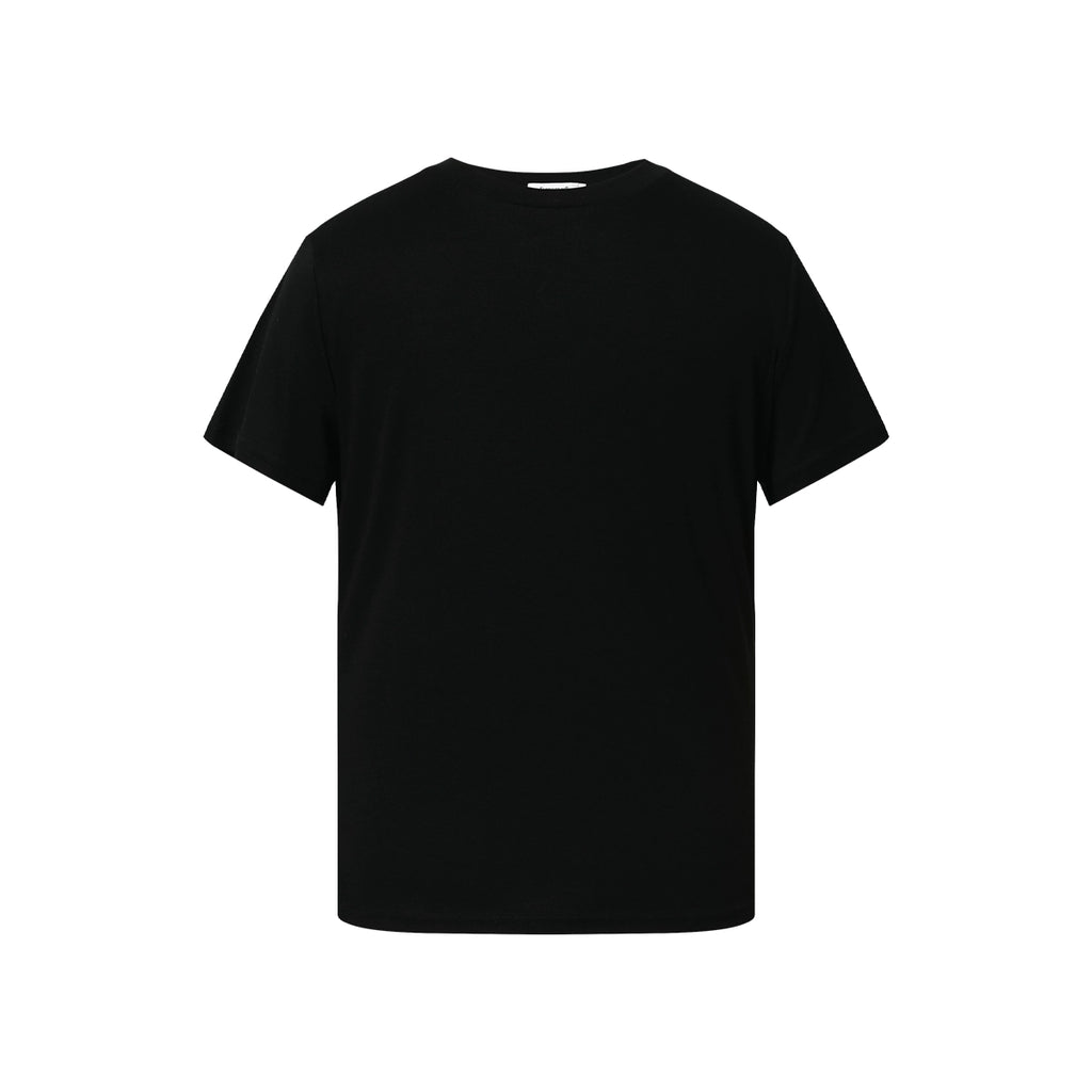 FUNKYFUN Tencel Thin Soft Comfortable Long-sleeved Bottoming Shirt